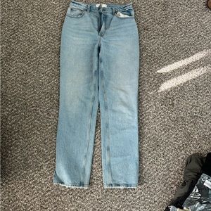 Abercrombie Jean The 90’s straight ultra high rise